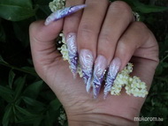 saját zselés díszítéses