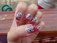 Best Nails - zselével díszítve