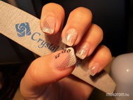Best Nails - épített zselé hálóval