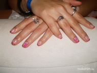 Gél lakk hawaii virággal