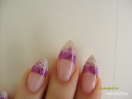 lila fehér átmenet