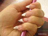 Best Nails - Stiletto francia Huánítának