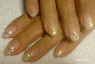 csillám jégfóliával