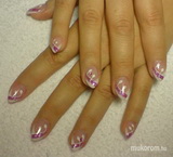 csillámos festőzselés