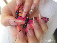Best Nails - zselés köröm akril festéssel