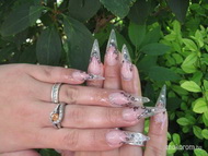 Best Nails - zselés köröm akril festéssel