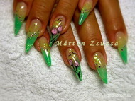 zselé zseléfestéssel