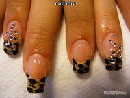 Best Nails - leopárd minta