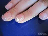 Csillámos lazac francia