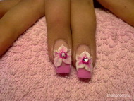 Best Nails - porcelán virág