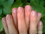 saját körömre zselé akril