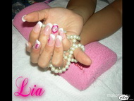 Best Nails - Akril virággal