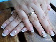 Francia tört kagylóval