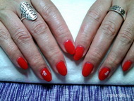 CN Gel Lac Ferrari Piros