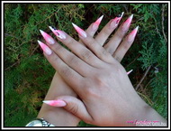 hegyes színátmenetes