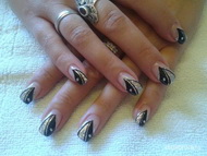 ezüst feketével Rita