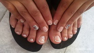 Pedi mani  géllack