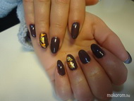 gél lakk füstfoliával