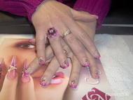 Rózsaszín csillámos 