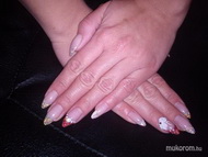 glitterzselés mandula