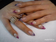 fly brill lila és glitteres lila