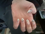 Best Nails - fekete fehér