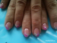 Best Nails - rózsaszín ezüst