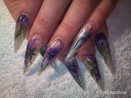 akvarell dííszítéssel