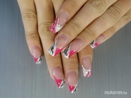 pink zebra mintás