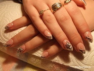 Francia fekete hálóval