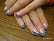 Best Nails - kék és ezüst