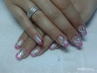 Anita szilveszteri rózsaszin