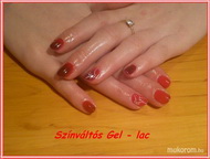 színváltós gel lac