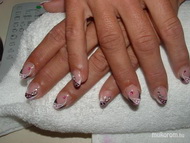 csillámos akrildíszítés