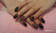 wild black nails