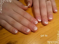 rózsás akrilos gel lac