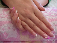 Best Nails - francia rózsaszínnel