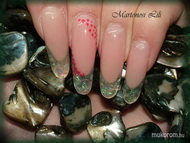 Versenyköröm átformázva olaj nélkül