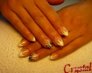 Best Nails - Fehér kicsi feketével