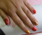 Gél lakkozás volt télapóra