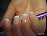 Zselé saját köröm megerősítése