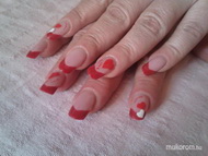 Anyunak szivecskés piros pipe