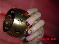 Best Nails - piros csillagos