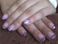 tip+zselé+flitteres lakk