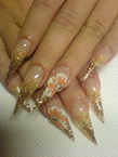 bronz stiletto