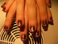 Zselés műköröm díszítés