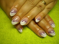 Lila zselé indákkla