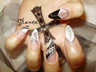 Fekete-fehér zselés