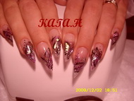 Zselés körmök Katától