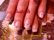 Zselés  körmök Katától